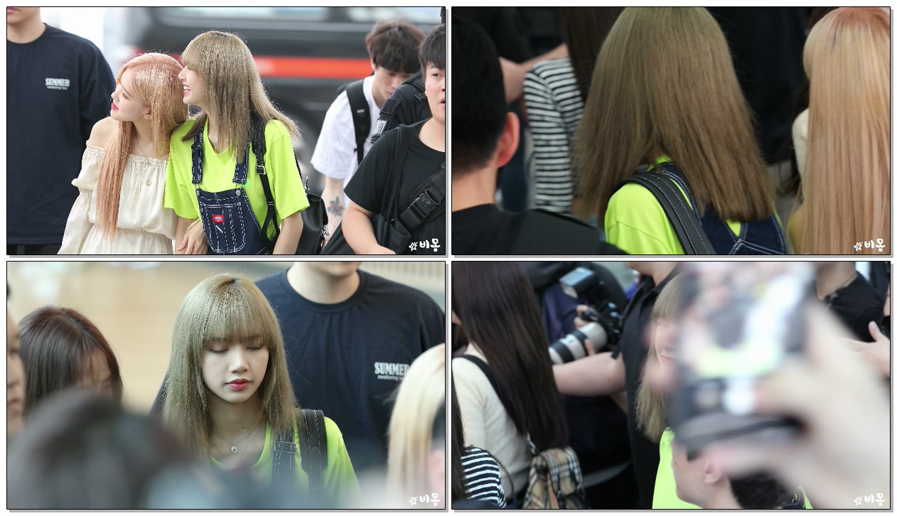 190606 #블랙핑크(#BLACKPINK) #리사(#Lisa) 출국 Departure [인천공항]