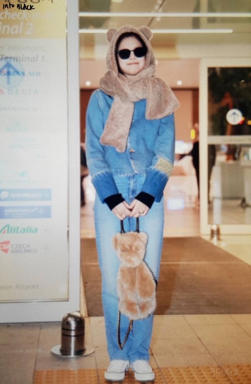 어제자 #블랙핑크 #제니 공항패션