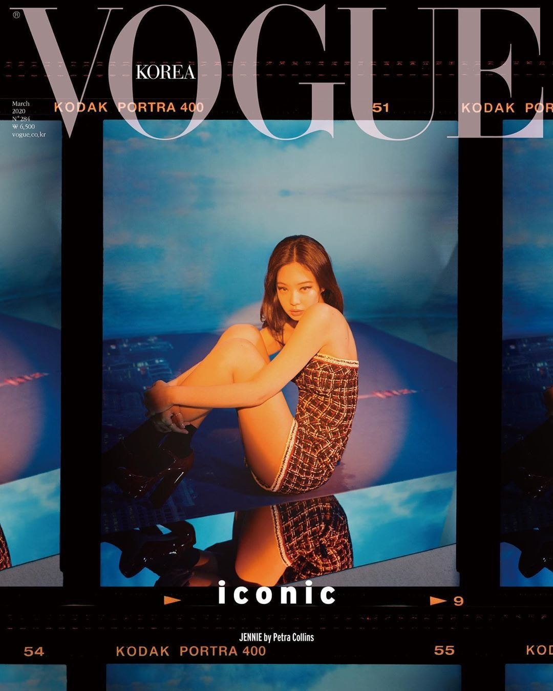 # 블랙핑크 보그 3월호 커버