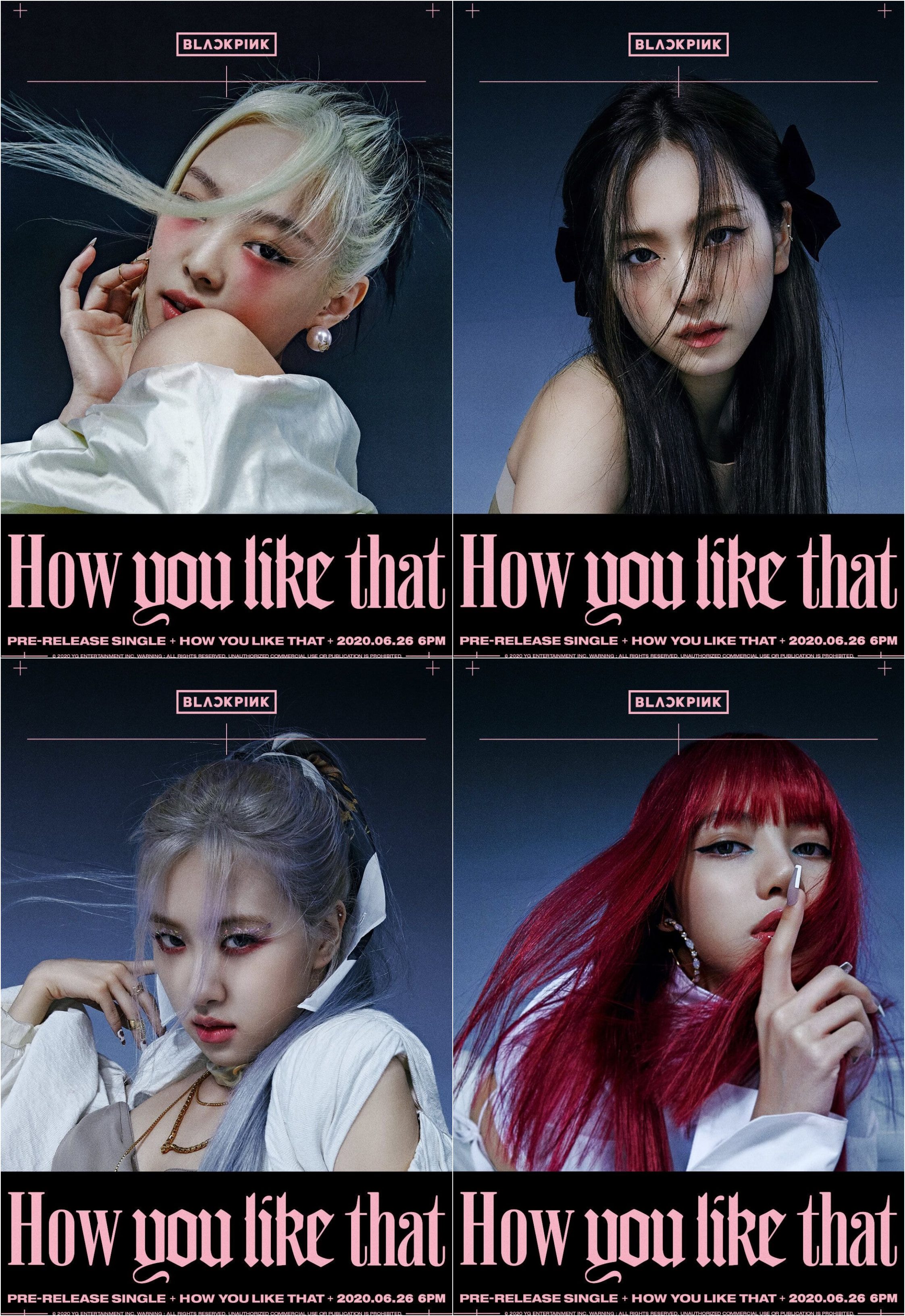 #블랙핑크 How You Like That_TITLE POSTER
