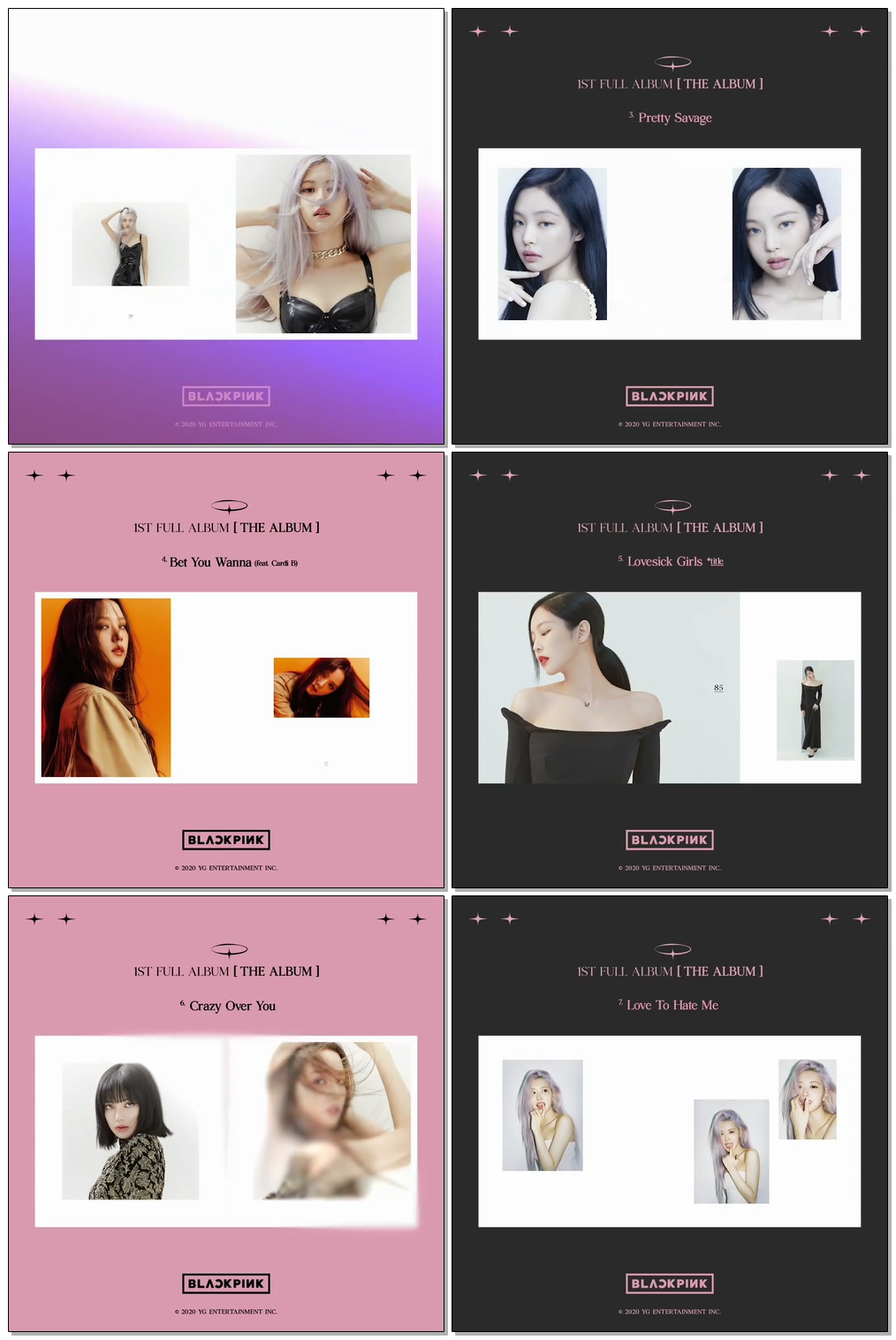 #BLACKPINK #블랙핑크 #1stFULLALBUM BLACKPINK - 1st FULL ALBUM [THE ALBUM] SAMPLER