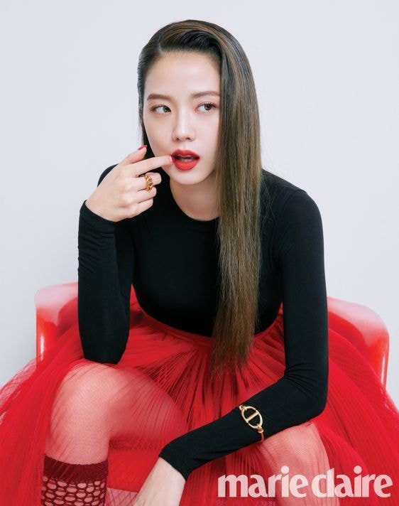 블랙핑크 지수 마리끌레르 9월호 화보