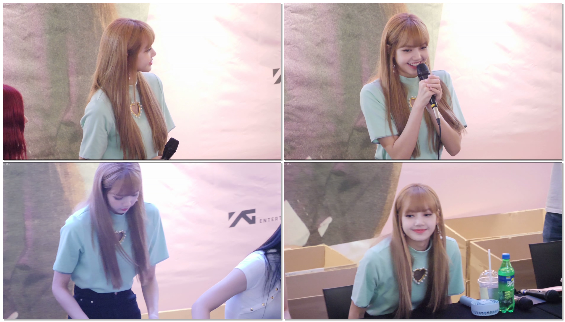180708 블랙핑크 (BLACKPINK) 팬사인회 입장 및 멘트 [리사] LISA 4K 직캠 Fancam (여의도 팬사인회) by Mera