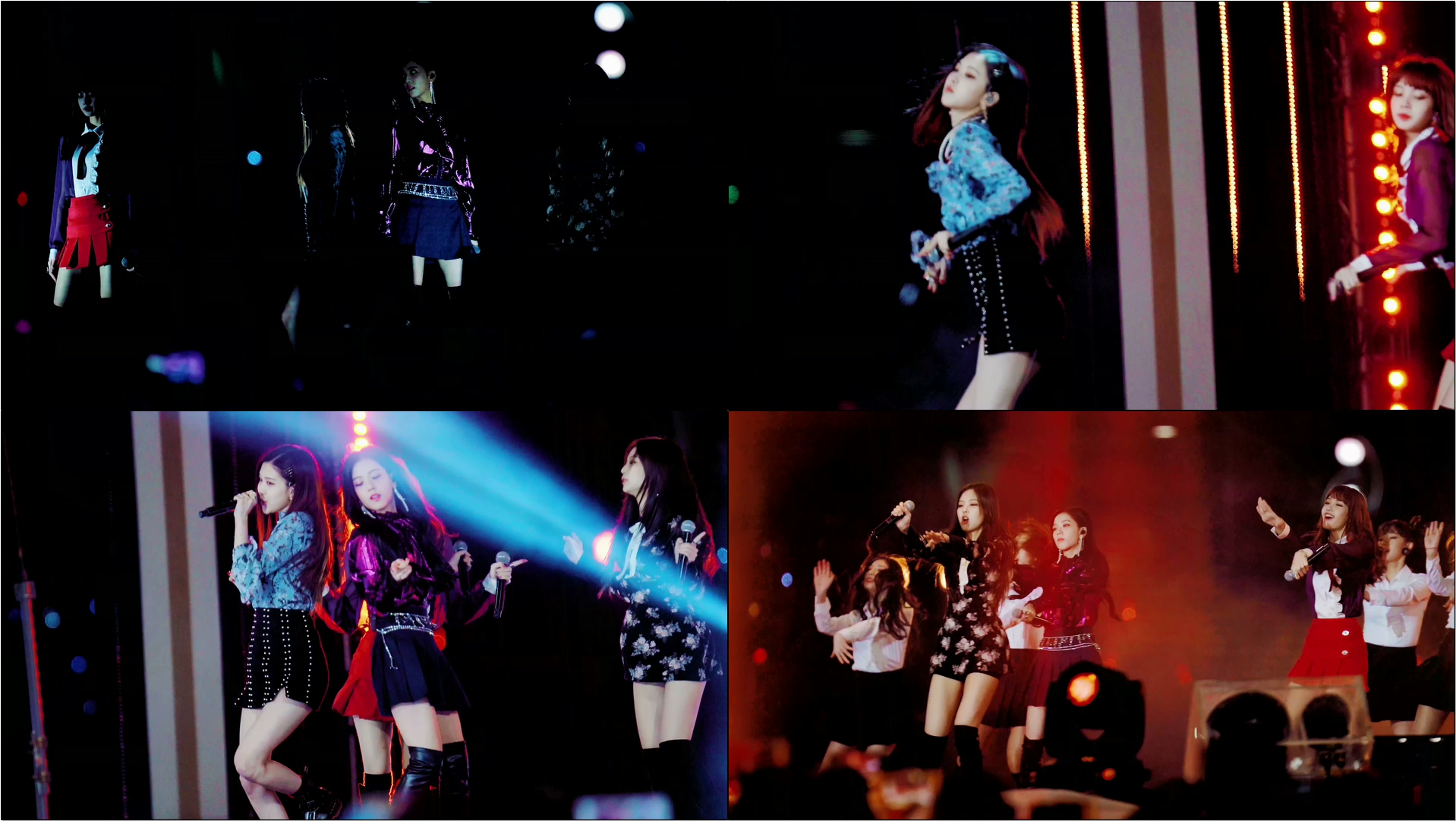 블랙핑크 (BLACKPINK) - PLAYING WITH FIRE(불장난 @171022 원아시아 개막식[4k Fancam/직캠]