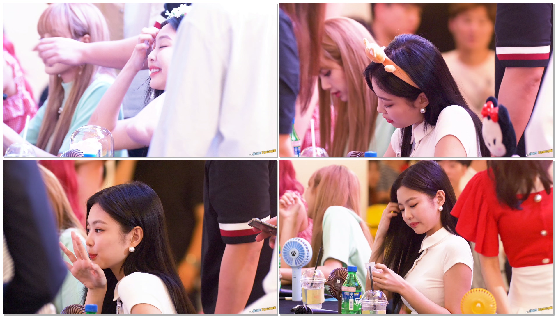 180708 제니 Jennie 블랙핑크 BLACKPINK @여의도 IFC몰 팬싸인회 4K 직캠 by DaftTaengk