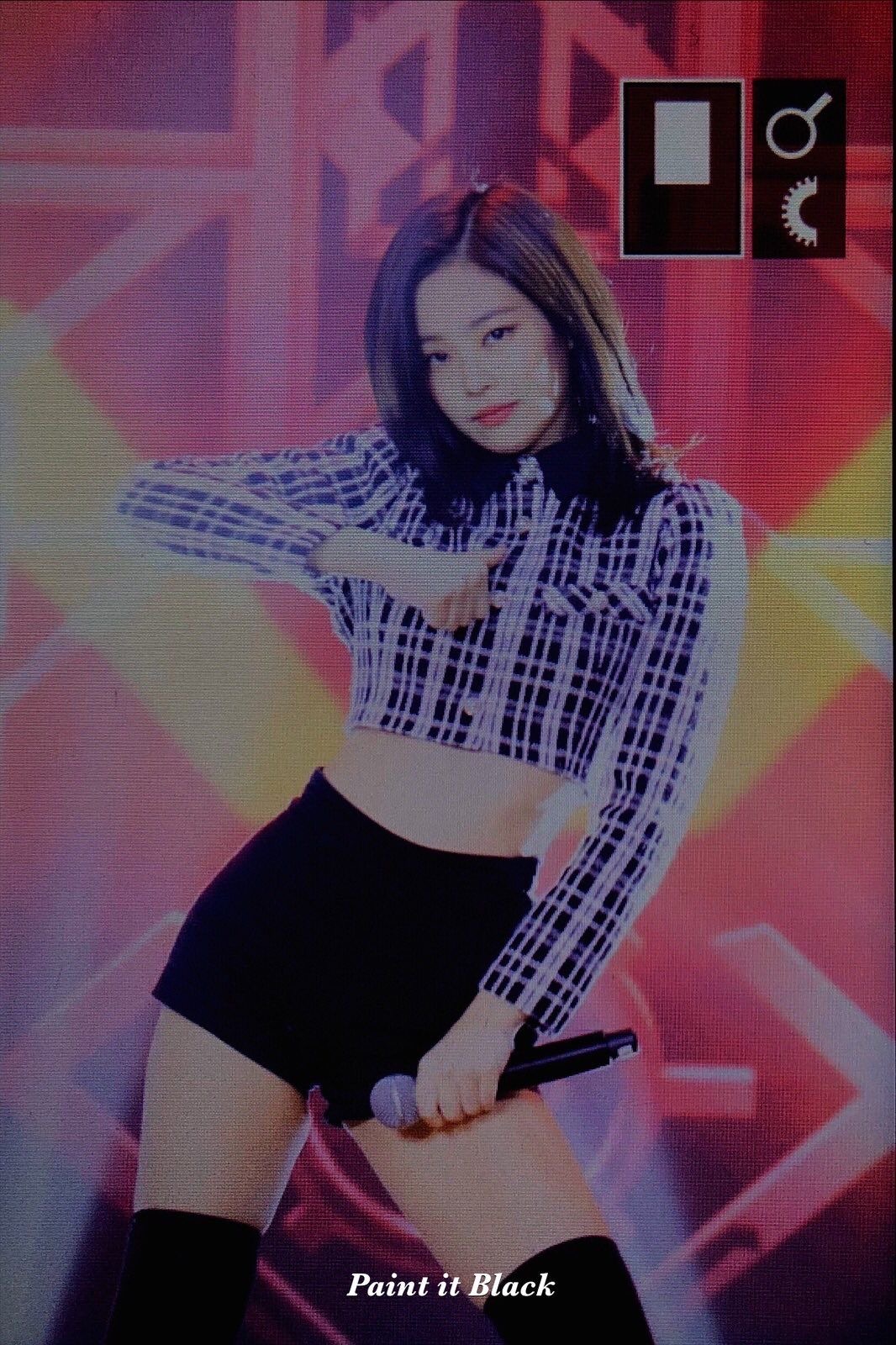 블랙핑크 제니 중단발
