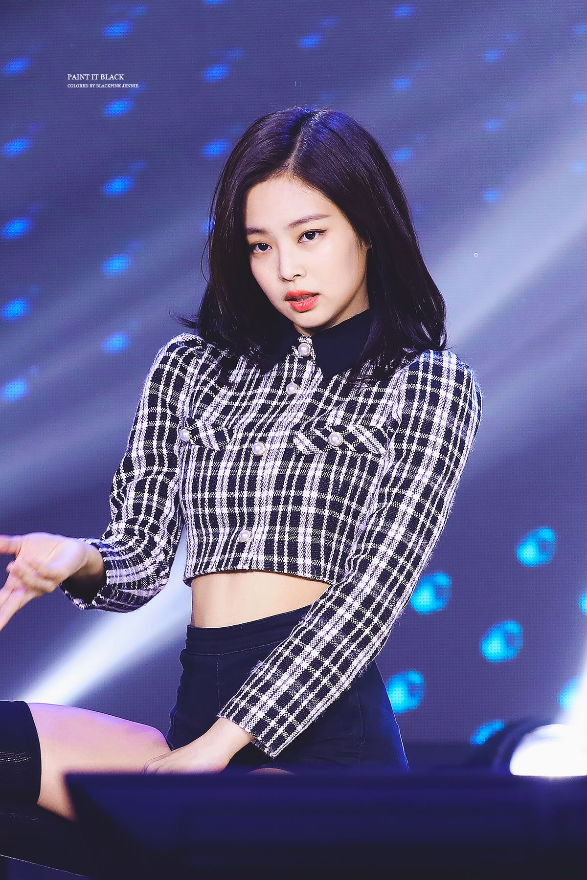 블랙핑크 제니 중단발