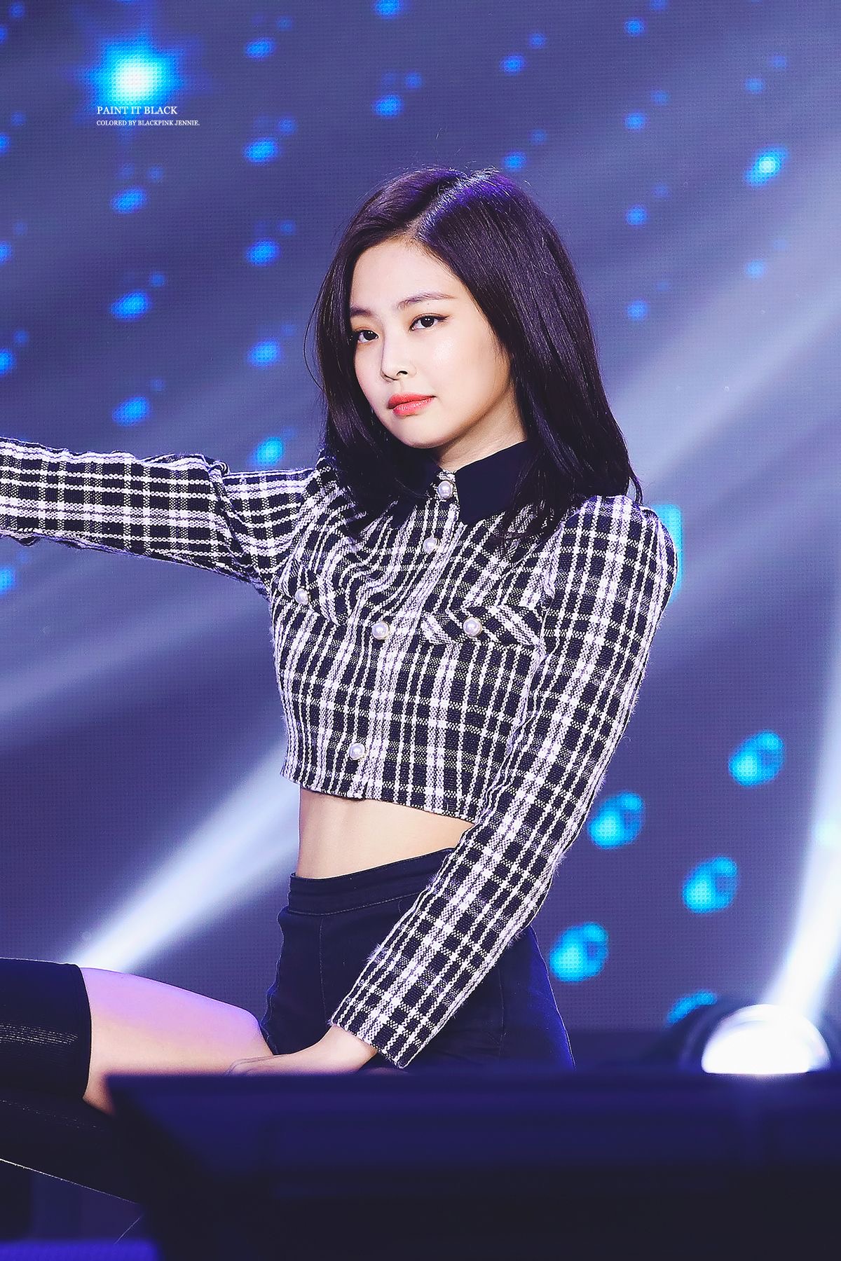 블랙핑크 제니 중단발