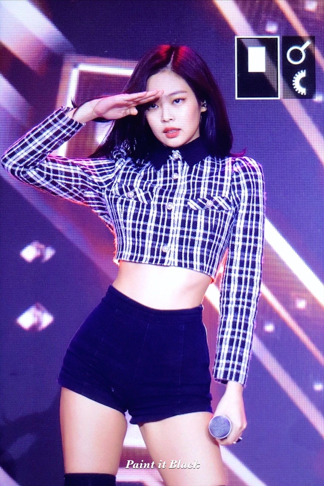 블랙핑크 제니 중단발