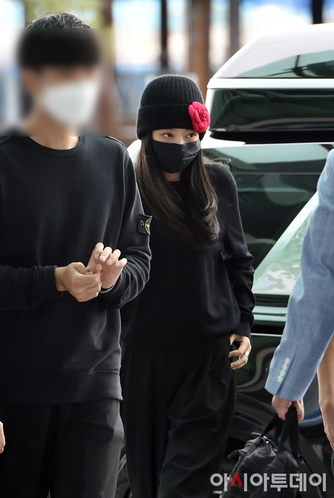 샤넬 패션위크 참석차 출국하는 블랙핑크 제니
