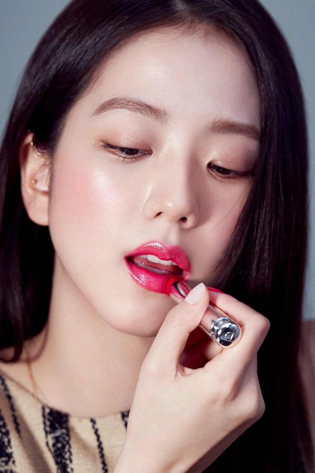 #블랙핑크 지수 보그코리아 디올 립 화보