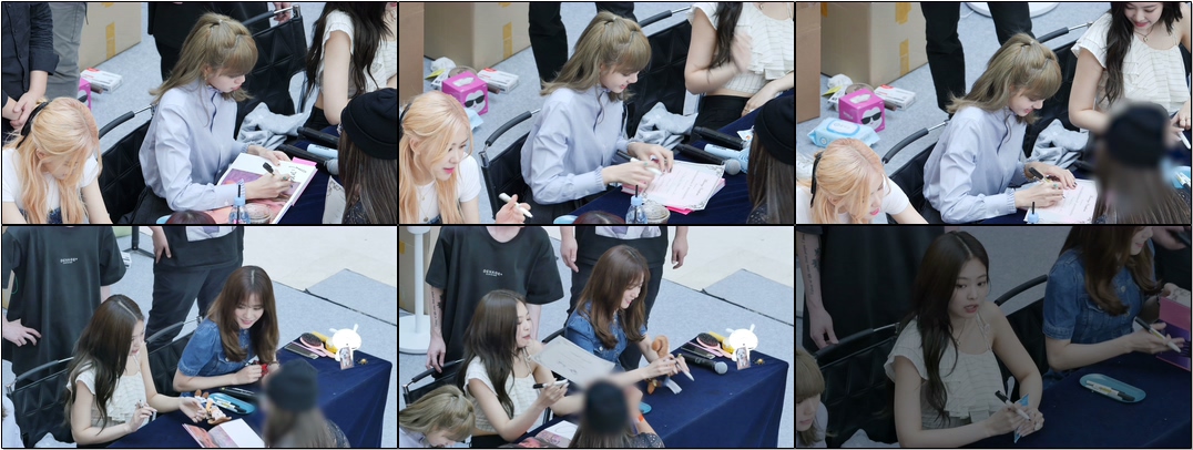 팬싸에서 결혼증명서 받은 제니, 리사 반응 Jennie, Lisa, marriage certificate : 블랙핑크 BLACKPINK fansign