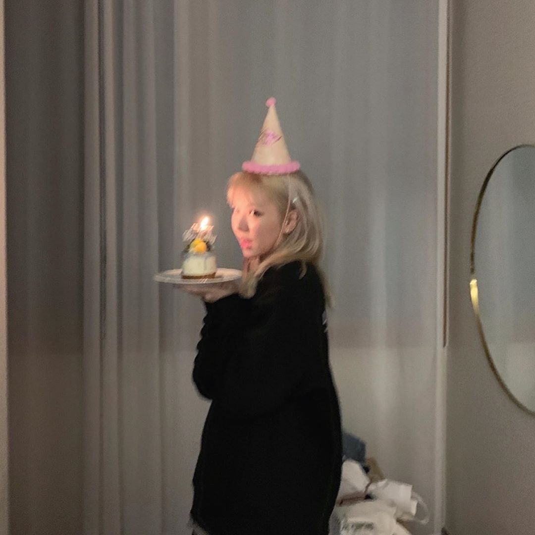 오늘 새로 개설된 여자친구 은하 인스타그램