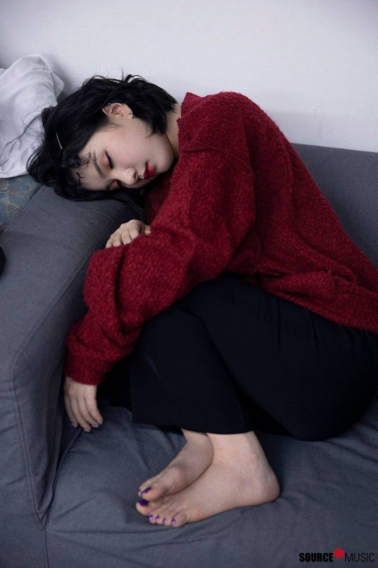 잠든 #여자친구 은하
