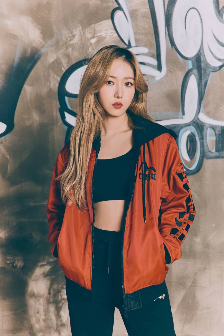 힙한 느낌의 #여자친구 신비