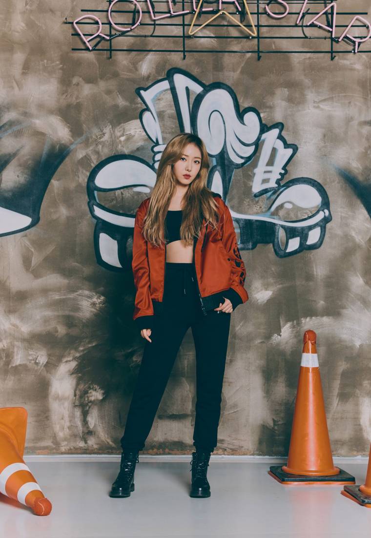 힙한 느낌의 #여자친구 신비