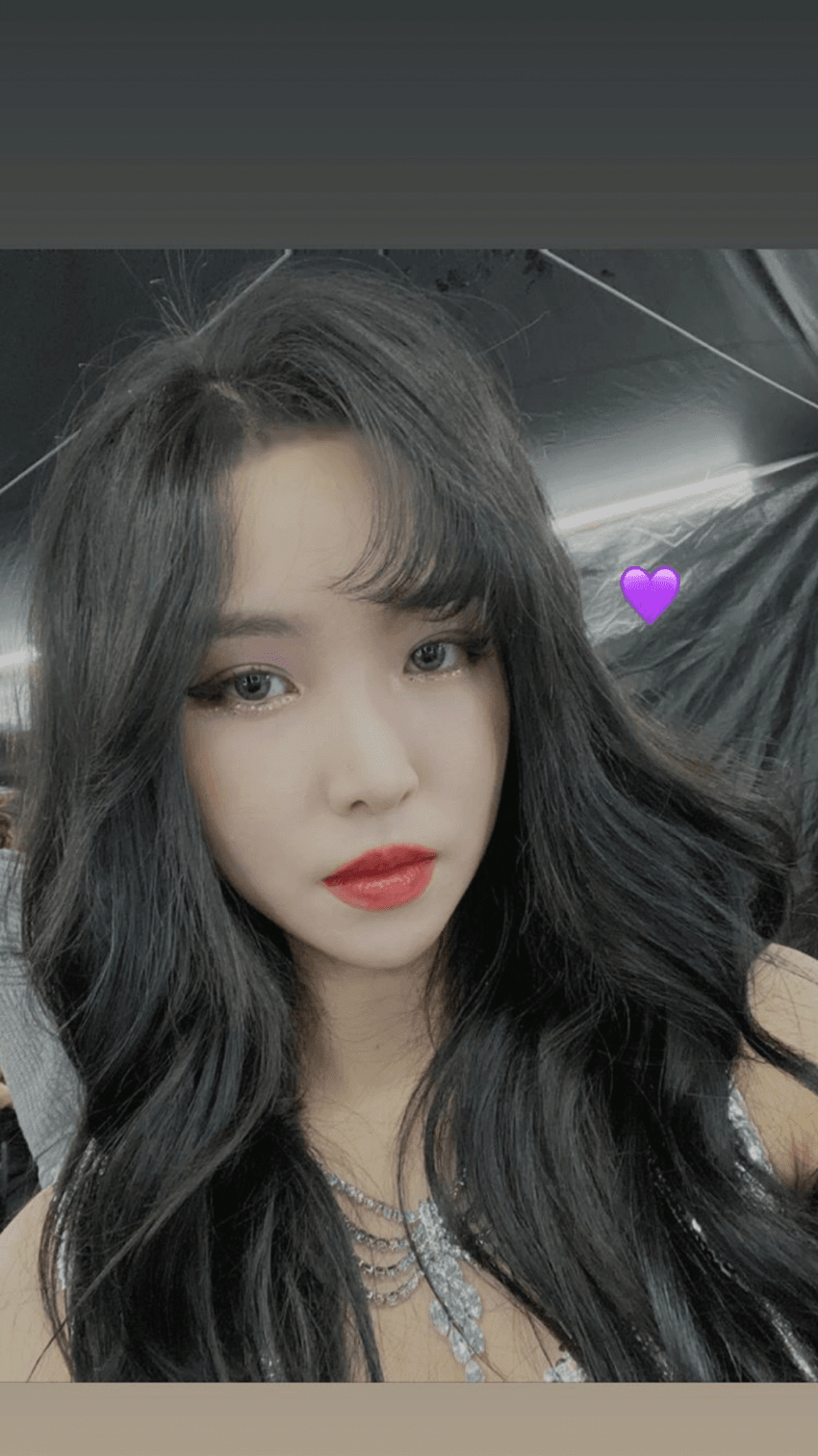 여자친구 유주 인스타스토리