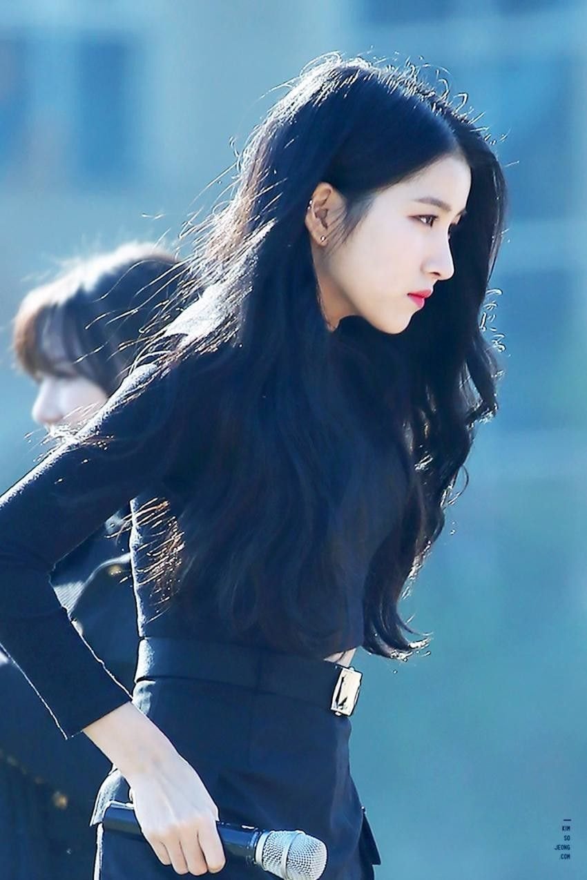 여자친구 소원 옆모습