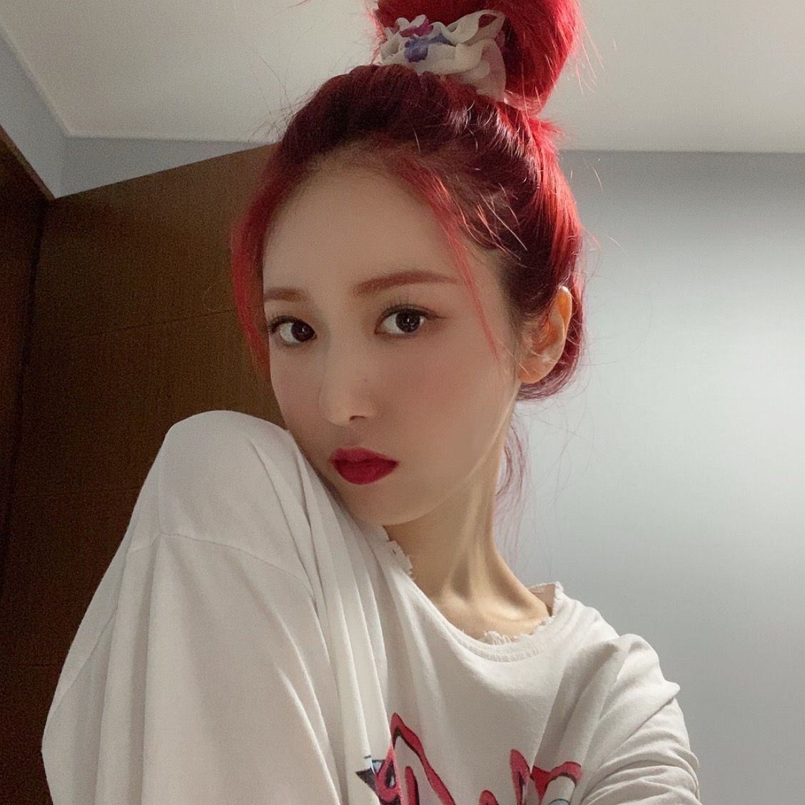 염색한 여자친구 신비&은하