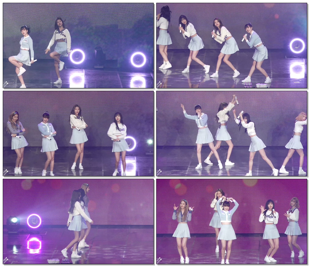 200118 Dear. Buddy 팬미팅 #여자친구(#GFRIEND) 소원 White (하얀마음) #직캠