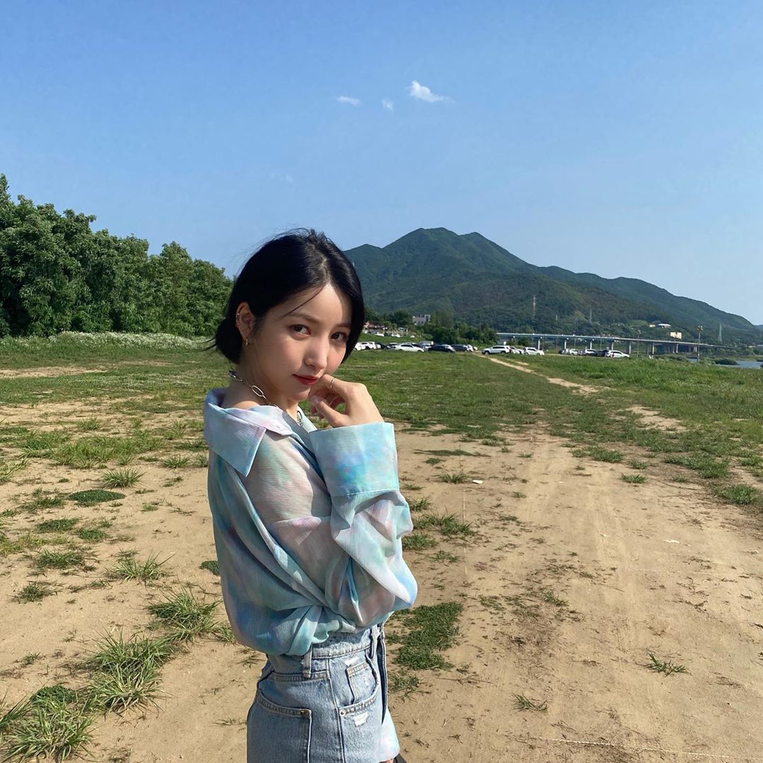 무지 더운 여름날..#여자친구 소원