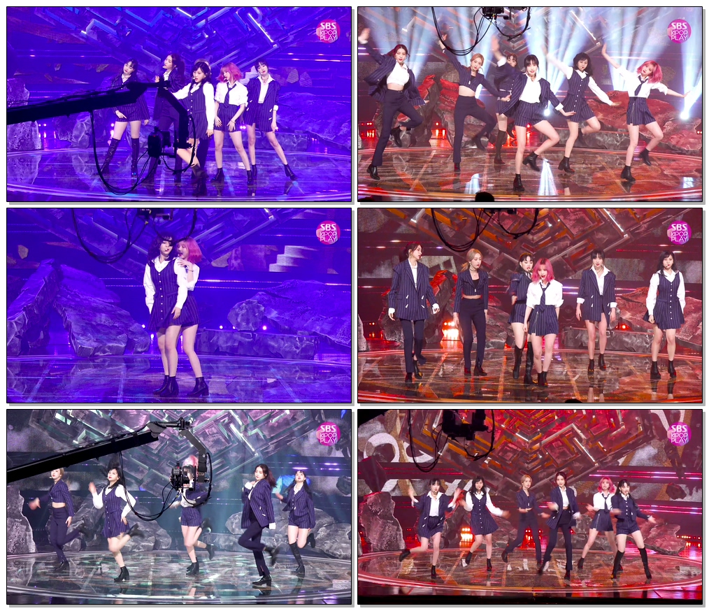 #여자친구 '교차로' 풀캠 (#GFRIEND 'Crossroads' Full Cam)│@SBS Inkigayo_2020.02.09
