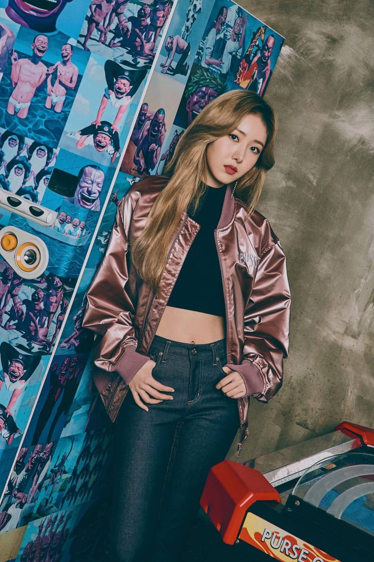 힙한 느낌의 #여자친구 신비
