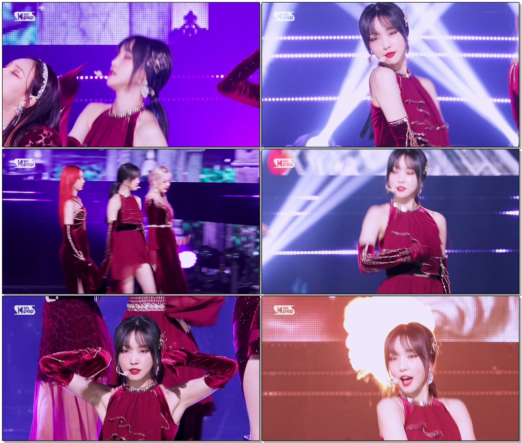 [페이스캠] 여자친구 유주 'Apple' (GFRIEND YUJU Facecam)│@SBS Inkigayo_2020.07.26
