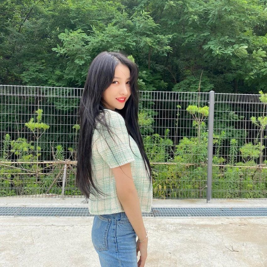 오늘자 여자친구 소원.insta