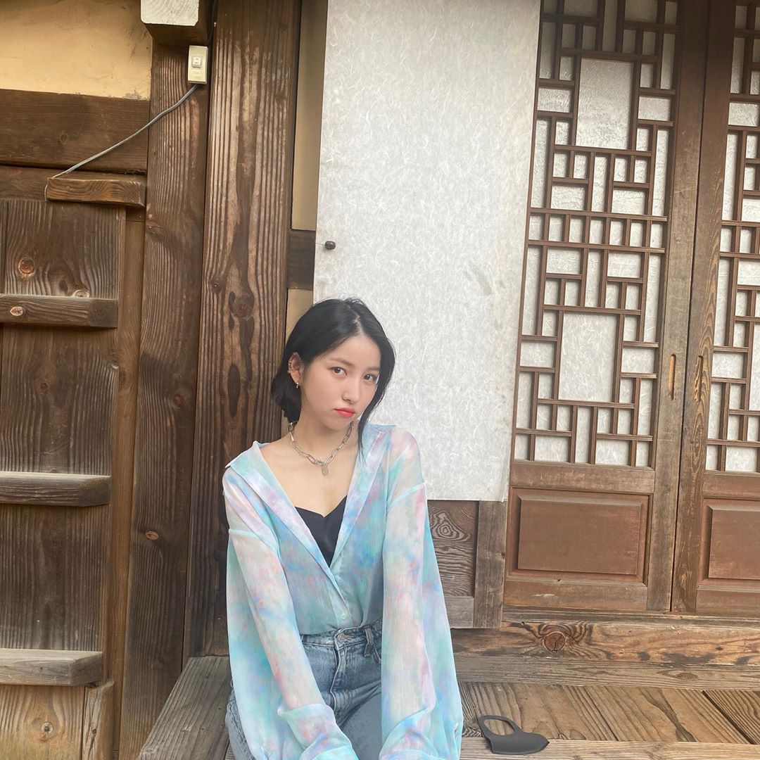 무지 더운 여름날..#여자친구 소원