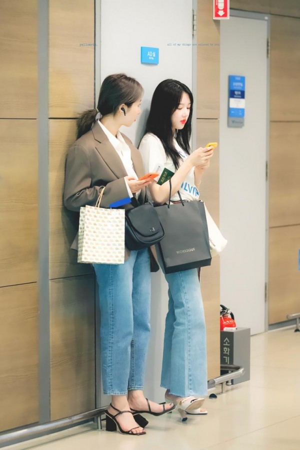 공항대기...여자친구 예린 신비