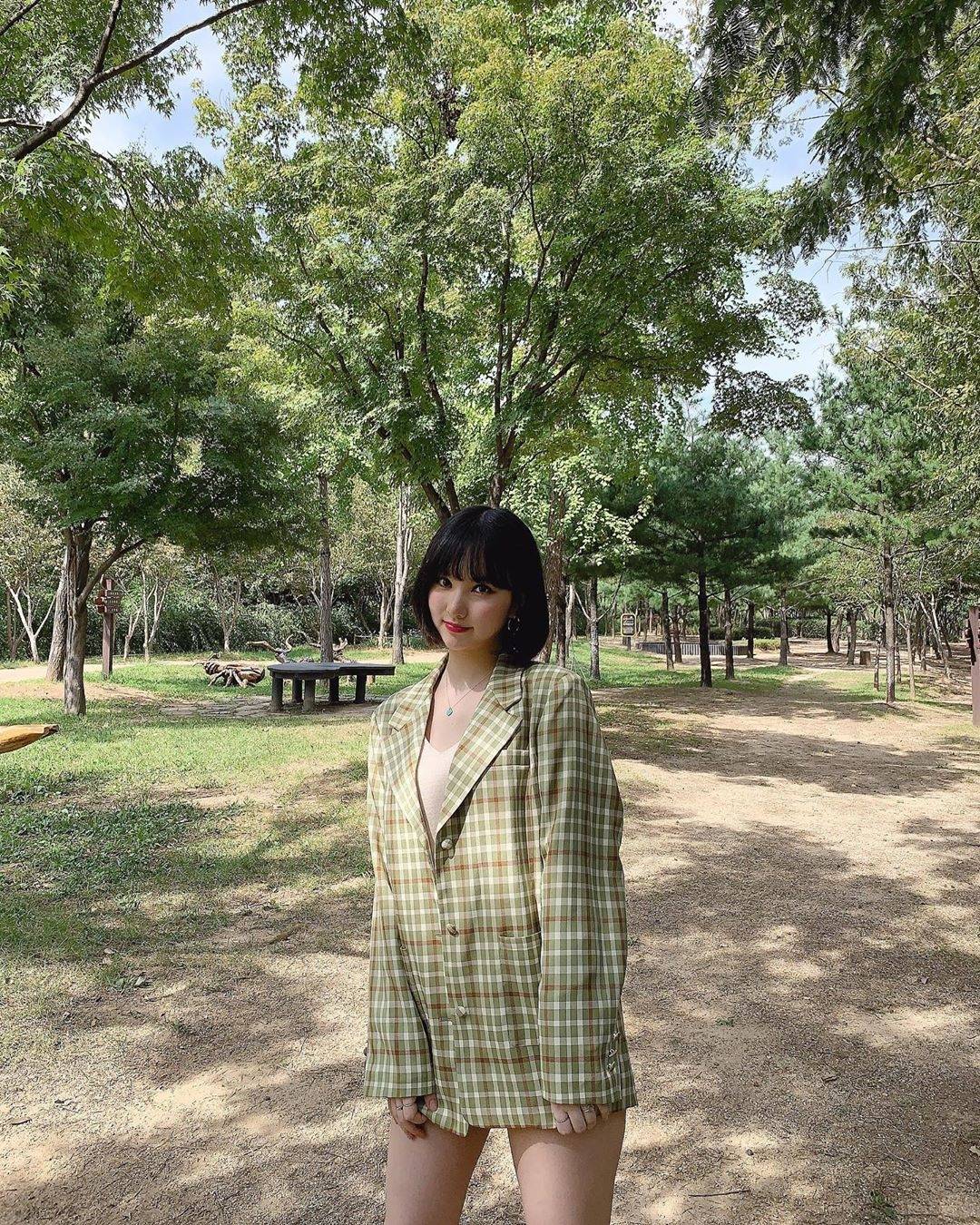 여자친구 인스타그램(은하)