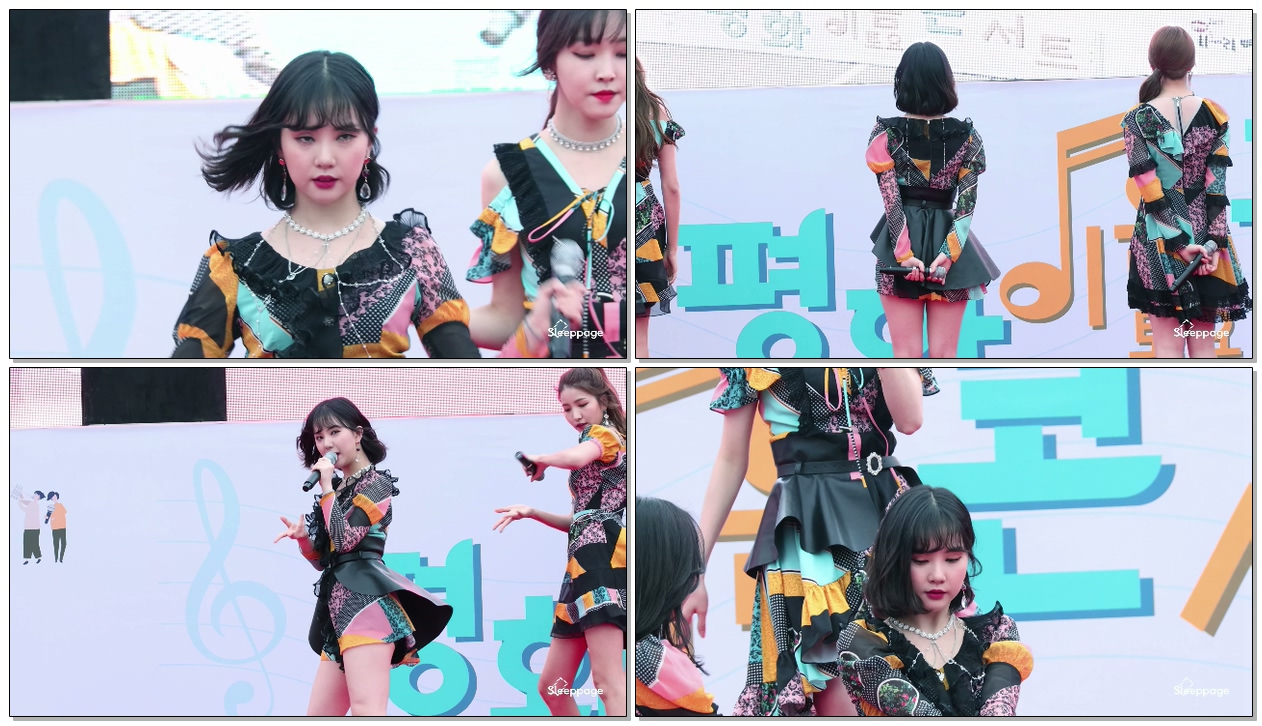 190420 #여자친구 #GFIREND 너 그리고 나 Navillera #은하 Eunha @ 평화이음콘서트