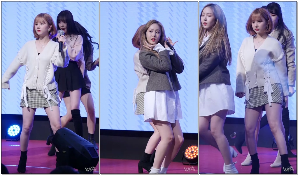191204 #여자친구 (#GFRIEND) - 너 그리고 나 (Navillera) (#은하) #직캠