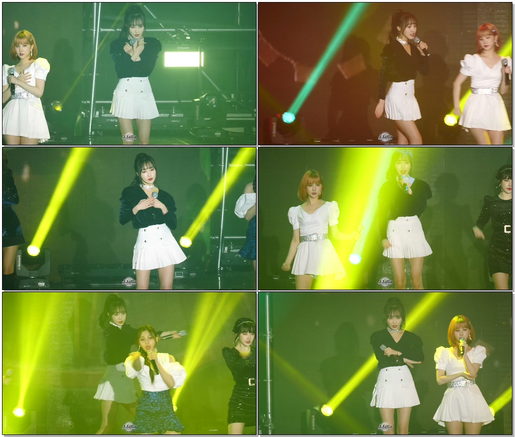 191124 여자친구 유주 직캠 (GFRIEND Yuju Focus) -'시간을 달려서(Rough)' (Fancam)