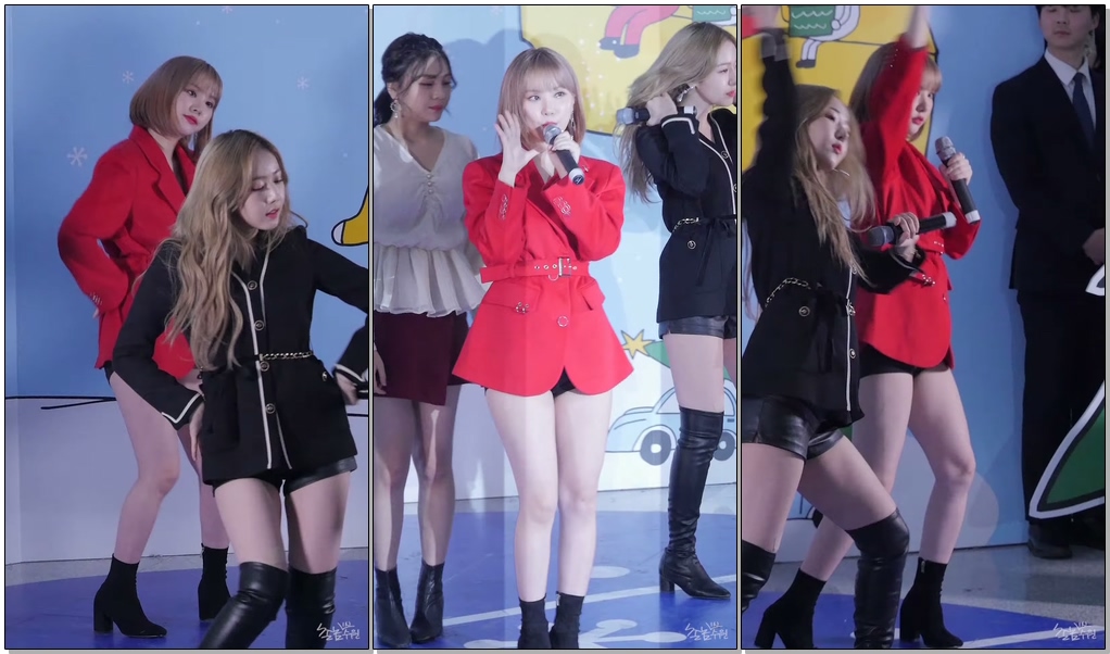 191223 #여자친구 (#GFRIEND) - 밤 (Time for the moon night) (은하) #직캠