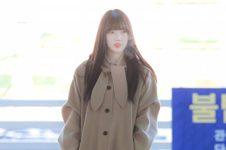 출국길...#여자친구 #예린 by yellowrin