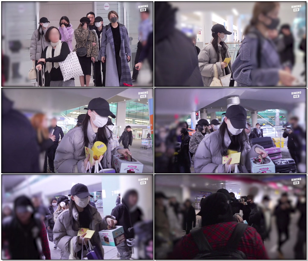 191208 여자친구 GFRIEND 예린 YERIN 입국 Ι 인천공항 직캠
