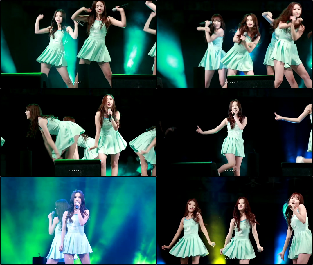 151008 #여자친구 - ONE(#은하 focus) @ 청주 중국인 유학생페스티벌