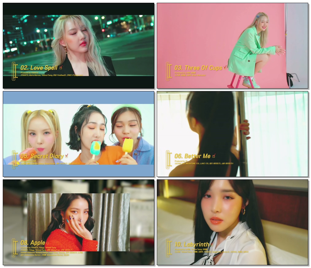#여자친구 #GFRIEND #回_Walpurgis_Night GFRIEND(여자친구) '回:Walpurgis Night' Highlight Medley