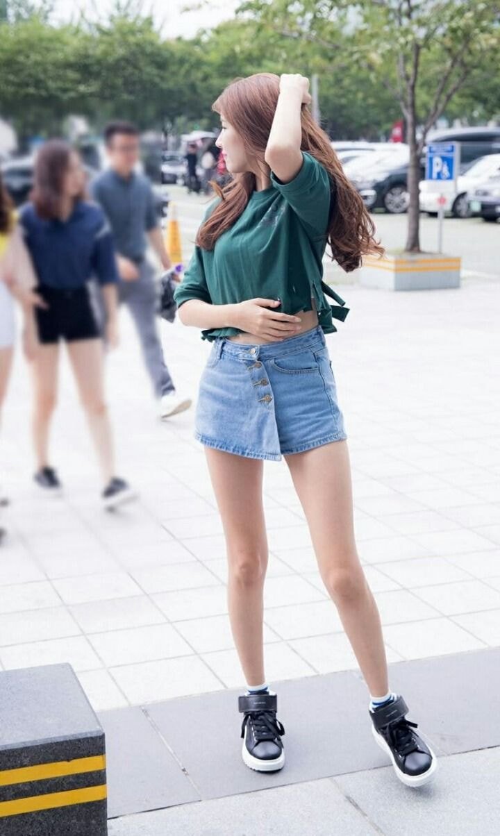 다리 진짜진짜 긴 #여자친구 소원