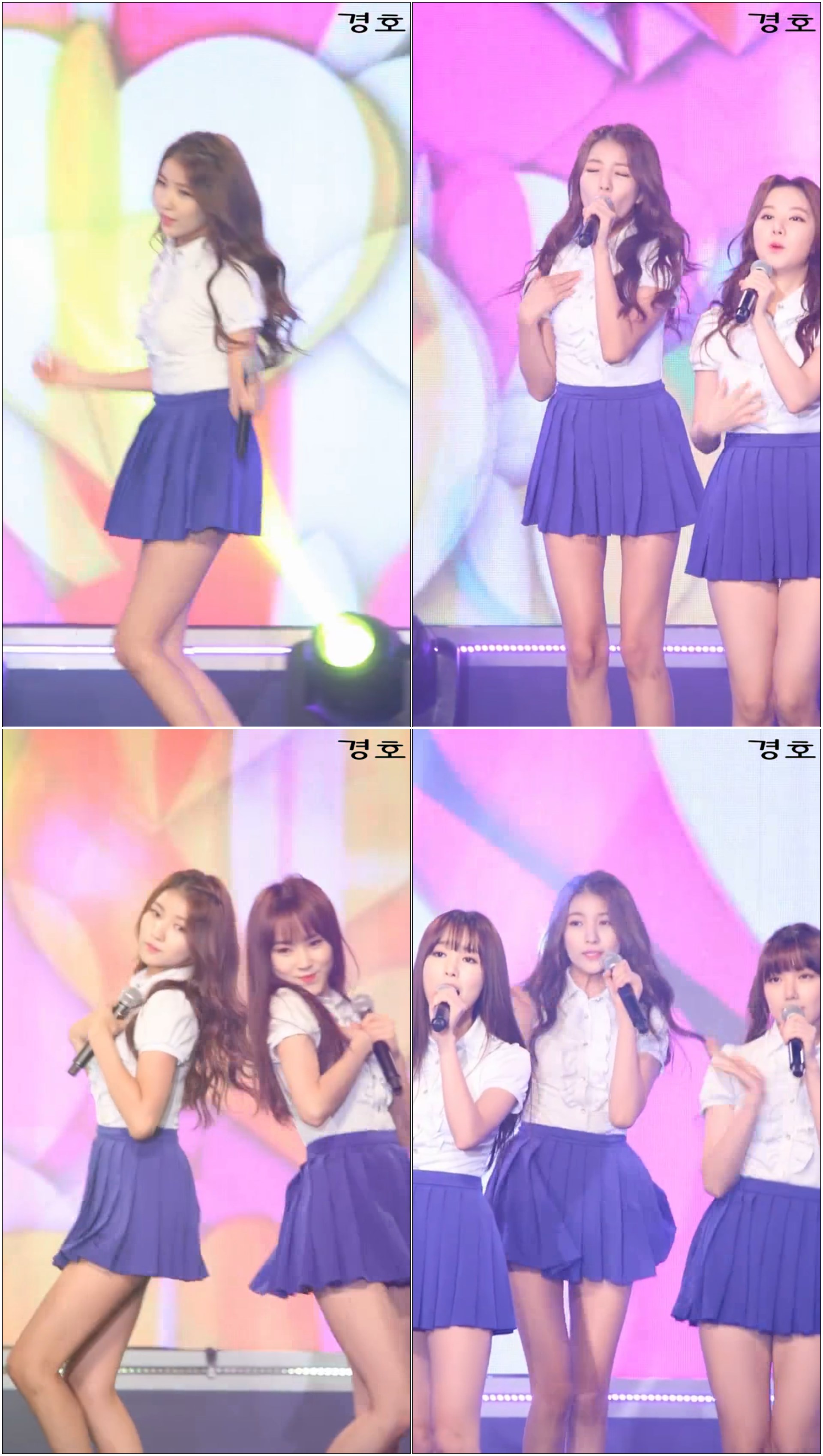 151201 여자친구 (gfriend) 소원 직캠 @ 현대오일뱅크 2015 K리그 대상 시상식 by 경호
