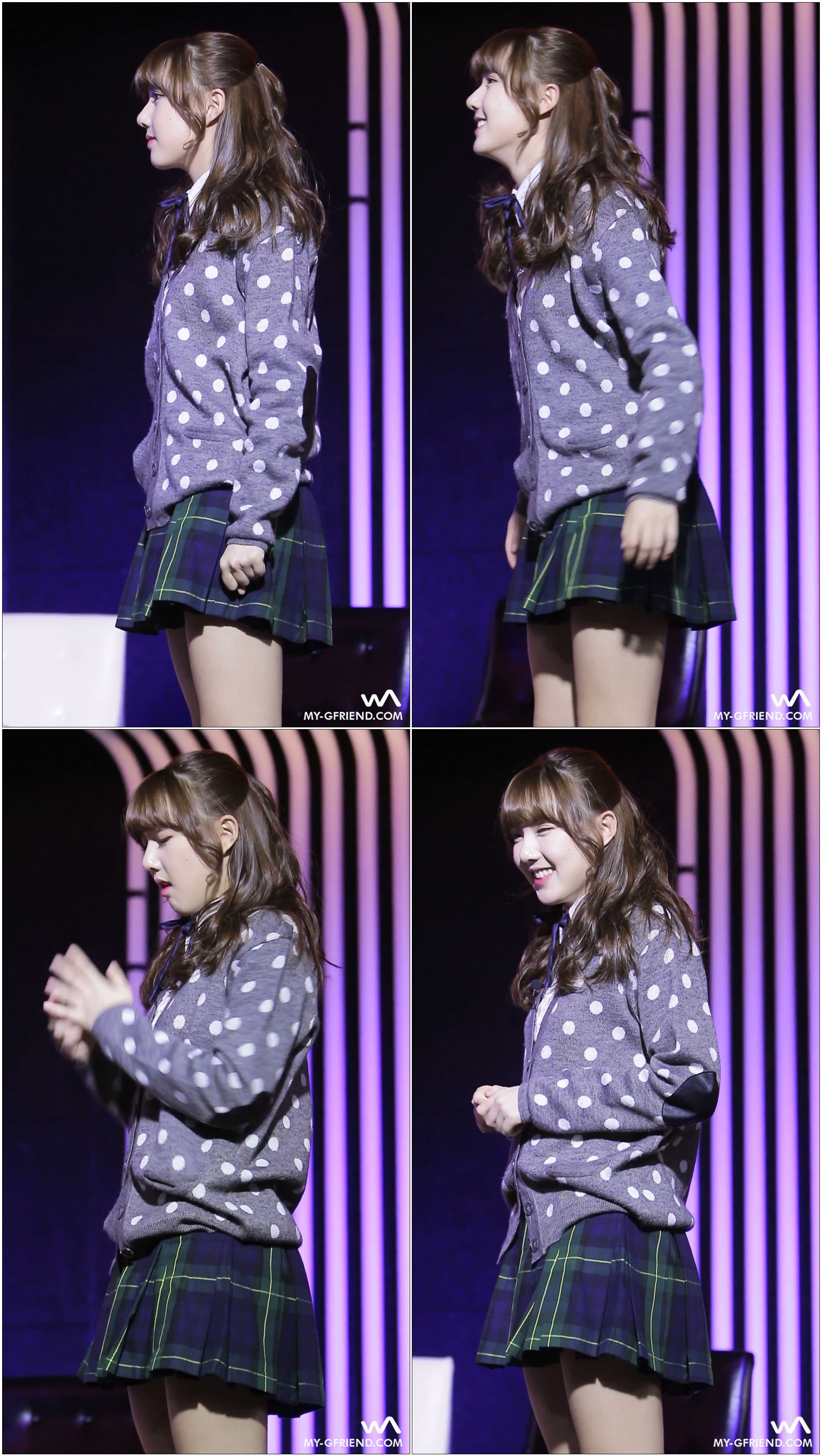 160310 여자친구(GFRIEND) 예린 - 동작 퀴즈 (감정 표현) @Mwave MEET&GREET 직캠/Fancam by -wA-