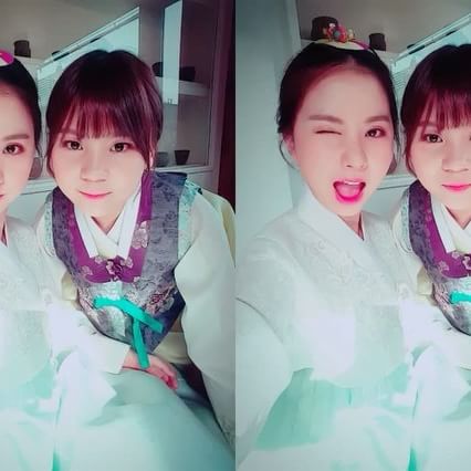 여자친구 160209 인스타그램 - 남은 연휴도 즐겁게 건강하게 보내세요!
