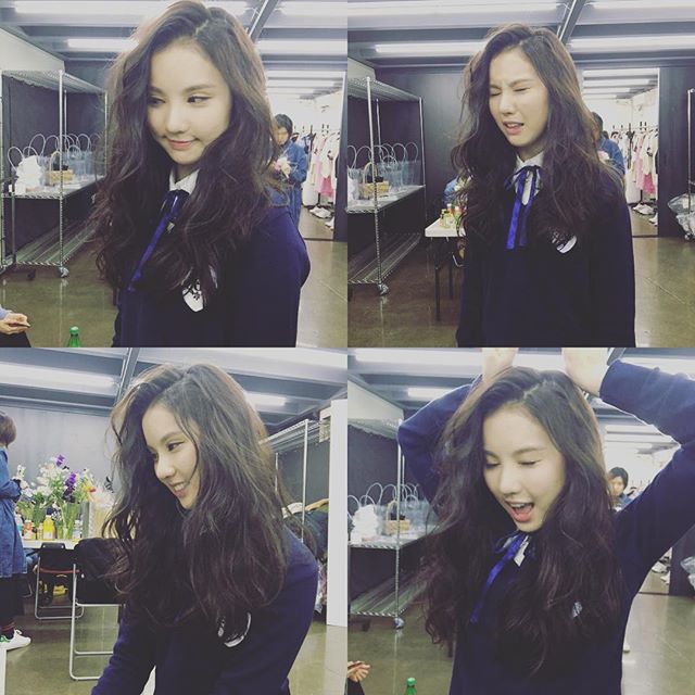 여자친구 160228 인스타그램 - 생일라인 언니의 애정공세에 속수무책 막냉이