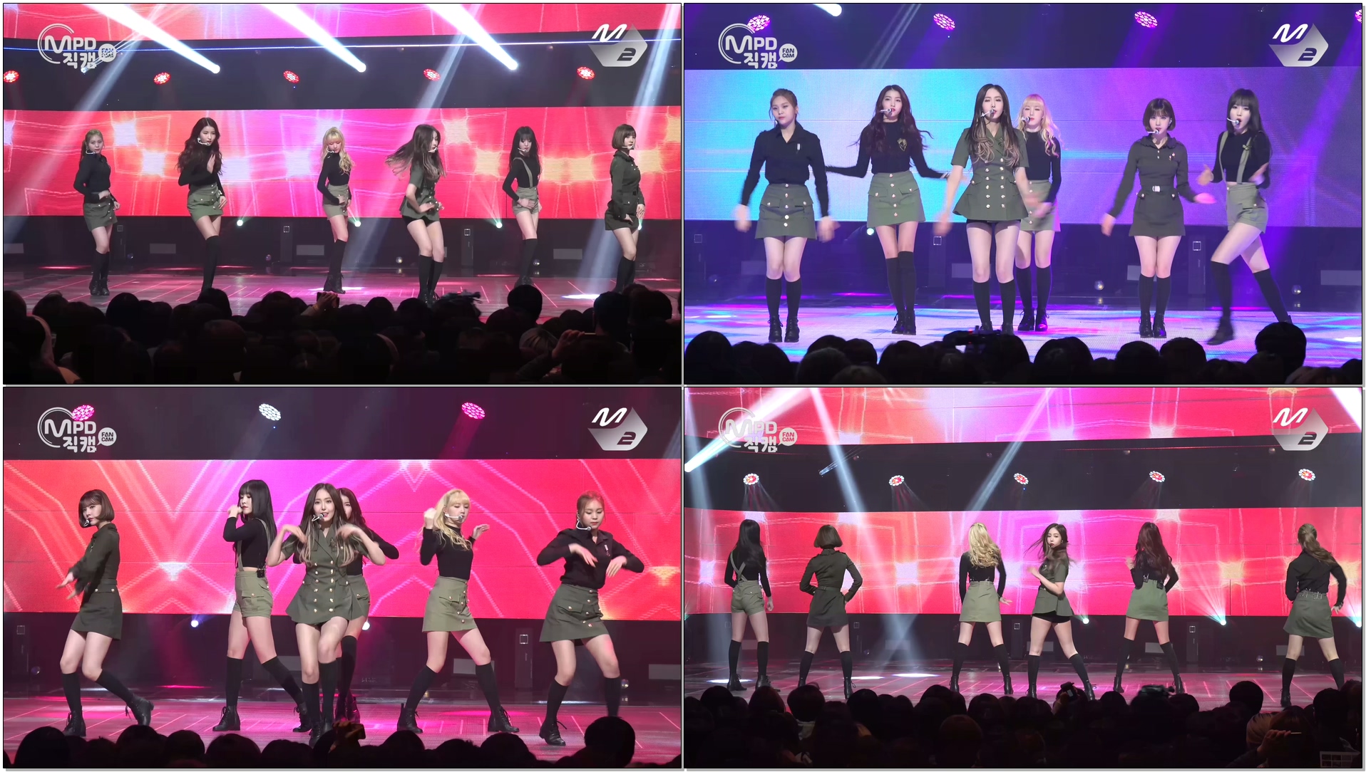 [MPD직캠 4K] 여자친구 직캠 FINGERTIP GFRIEND Fancam @엠카운트다운_170316