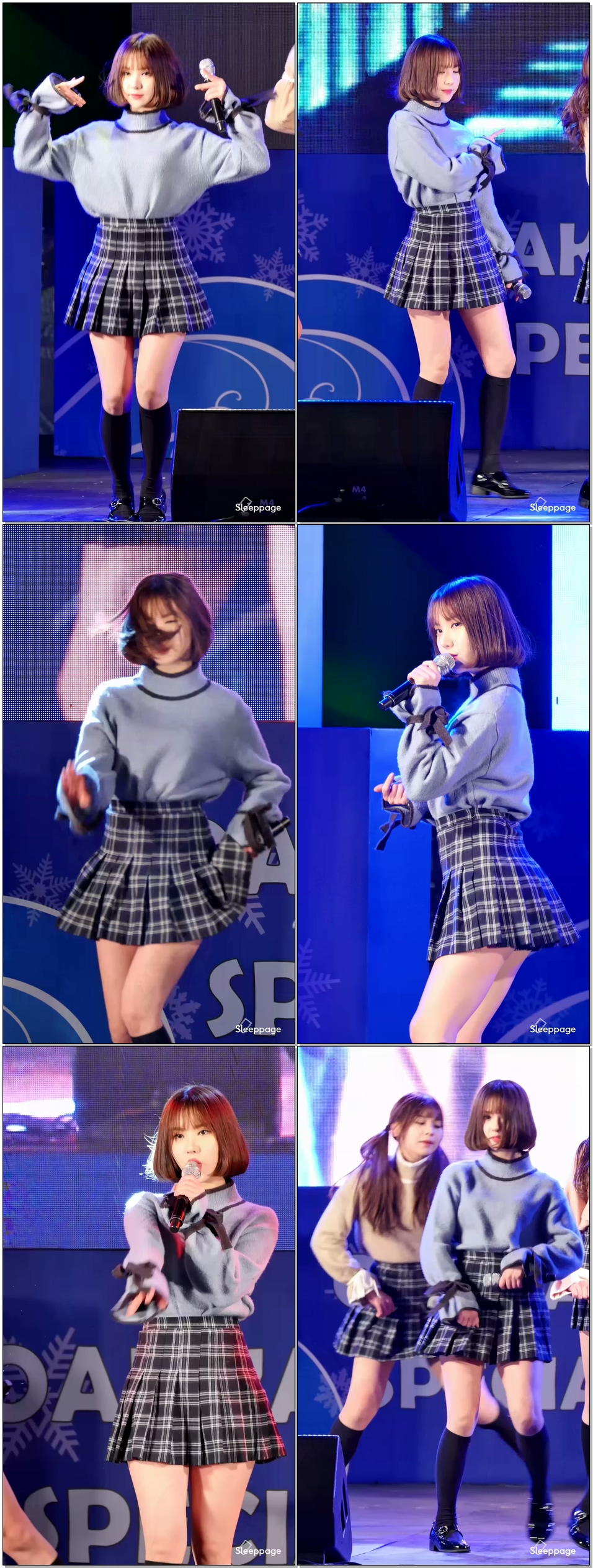 170114 #여자친구 #GFRIEND 너그리고나 NAVILLRA #은하 @ 오크밸리 By Sleeppage