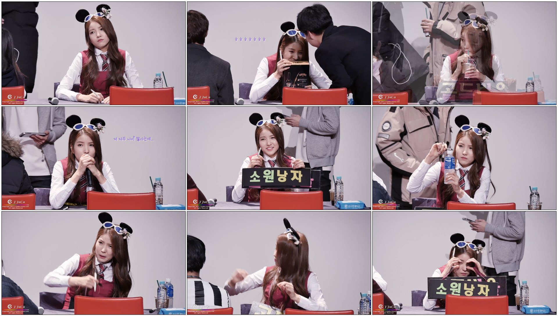 [160206] 여자친구(GFriend) 3rd Mini Album 'SnowFlake' 인천 팬싸인회 소원 직캠 By.JJaGa (bgm. Hello)