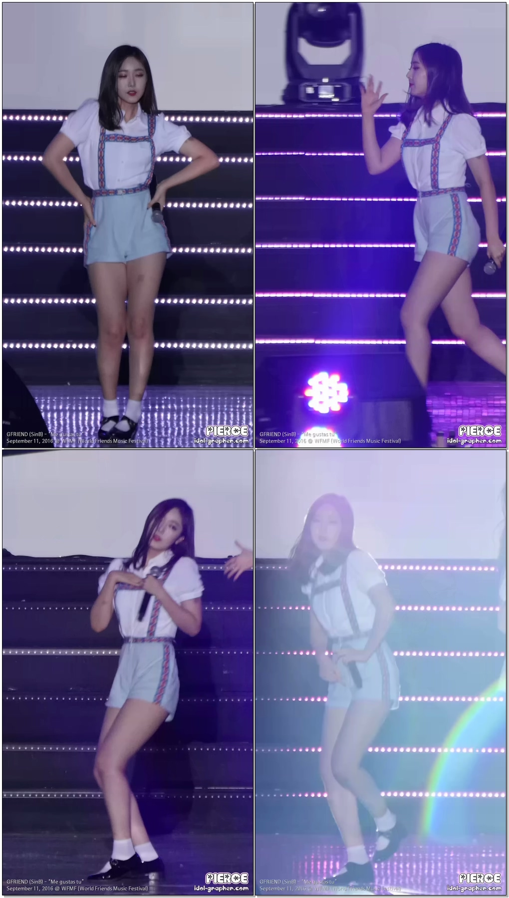 [160911] 여자친구 GFRIEND (신비 SinB) - 오늘부터 우리는 Me gustas tu (WFMF) 직캠/Fancam by PIERCE