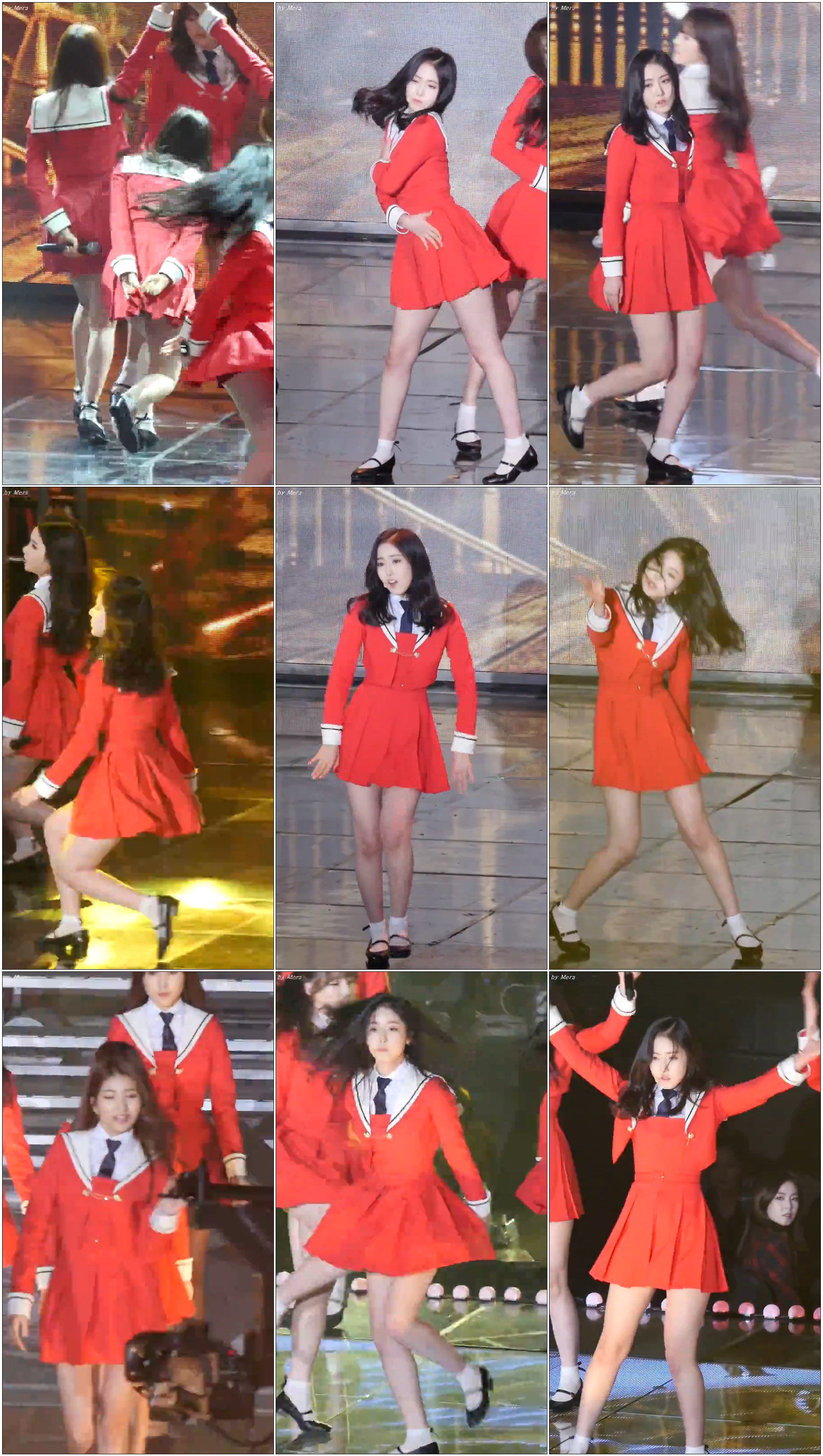 160217 여자친구 (GFRIEND) 오늘부터 우리는+시간을 달려서(Rough) [신비]sinB직캠 Fancam (가온차트) by Mera